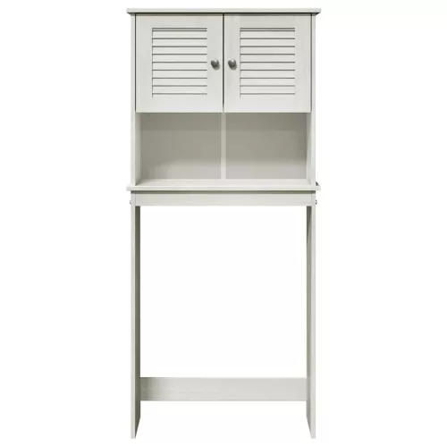 Mosógép Szekrény VIGO Fehér 72.5 x 27 x 161 cm Tömör fenyőfa