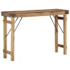 Konzolasztal Barna 110 x 35 x 76 cm Tömör újrahasznosított fa