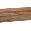 Konzolasztal Barna 110 x 35 x 76 cm Tömör újrahasznosított fa