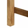 Konzolasztal Barna 110 x 35 x 76 cm Tömör újrahasznosított fa
