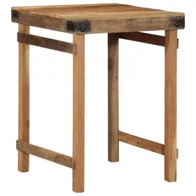  Étkezőasztal Barna 60 x 55 x 76 cm tömör újrahasznosított fa