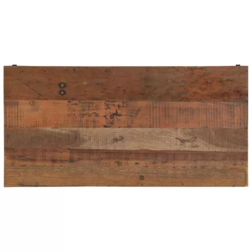 Dohányzóasztal Barna 110 x 55 x 40 cm tömör újrahasznosított fa