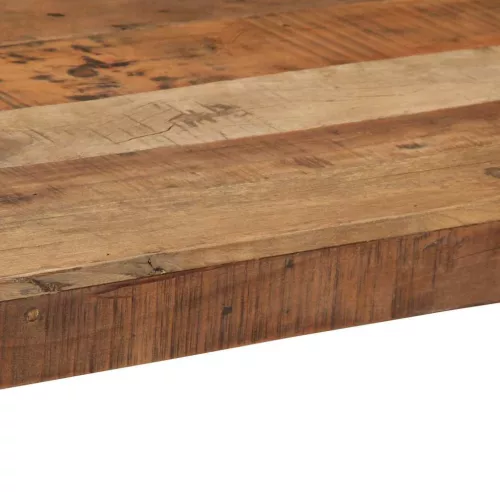 Dohányzóasztal Barna 110 x 55 x 40 cm tömör újrahasznosított fa