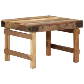   Dohányzóasztal Barna 60 x 55 x 40 cm tömör újrahasznosított fa