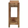 Konzolasztal Barna 107 x 33 x 76 cm Tömör újrahasznosított fa