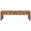 Dohányzóasztal Barna 110 x 55 x 35 cm Tömör újrahasznosított fa