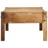 Dohányzóasztal Barna 110 x 55 x 35 cm Tömör újrahasznosított fa