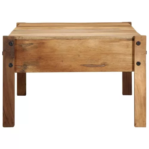 Dohányzóasztal Barna 110 x 55 x 35 cm Tömör újrahasznosított fa
