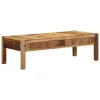 Dohányzóasztal Barna 110 x 55 x 35 cm Tömör újrahasznosított fa