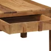 Dohányzóasztal Barna 110 x 55 x 35 cm Tömör újrahasznosított fa