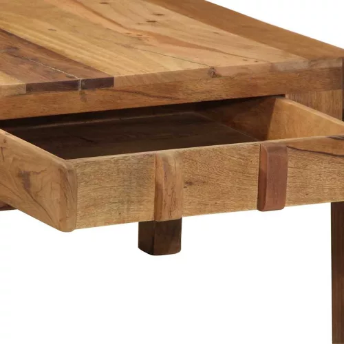 Dohányzóasztal Barna 110 x 55 x 35 cm Tömör újrahasznosított fa