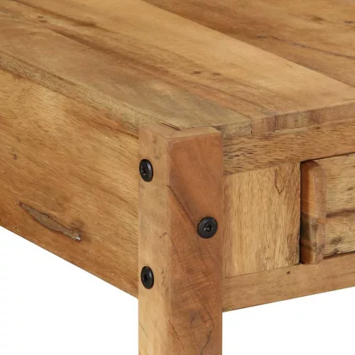 Dohányzóasztal Barna 110 x 55 x 35 cm Tömör újrahasznosított fa
