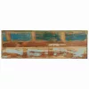 Cipőszekrény Barna 110 x 35 x 40 cm Tömör újrahasznosított fa