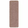 Csúszásmentes Lépcsőszőnyegek 15 pcs Világosbarna 60 x 25 cm PP