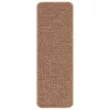 Csúszásmentes Lépcsőszőnyegek 15 pcs Sárga 60 x 25 cm PP