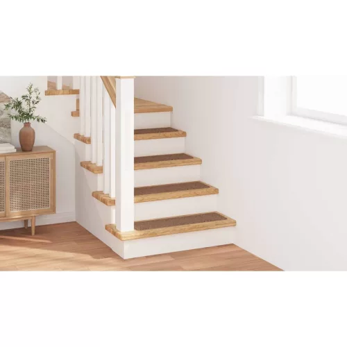 Csúszásmentes Lépcsőszőnyegek 15 pcs Sárga 75 x 20 cm PP