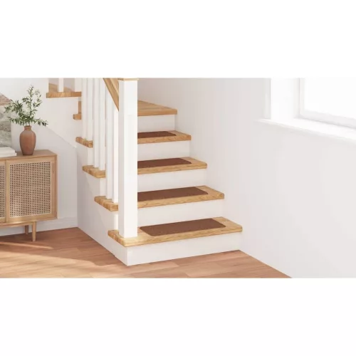 Csúszásmentes Lépcsőszőnyegek 15 pcs Sárga 60 x 25 cm PP