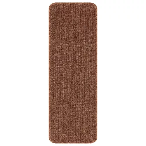 Csúszásmentes Lépcsőszőnyegek 15 pcs Sárga 60 x 25 cm PP