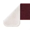 Csúszásmentes Lépcsőszőnyegek 15 pcs Bordó 75 x 20 cm PP