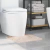 Csúszásgátló Fürdőszőnyeg WC Nyírással Krém 50 x 50 cm PP