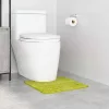 Csúszásgátló Fürdőszőnyeg WC Nyírással Zöld 50 x 50 cm PP
