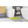 Csúszásgátló Fürdőszőnyeg WC Nyírással Zöld 50 x 50 cm PP