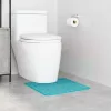 Csúszásgátló Fürdőszőnyeg WC Nyírással Türkiz 50 x 50 cm PP