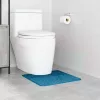 Csúszásgátló Fürdőszőnyeg WC Nyírással Kék 50 x 50 cm PP