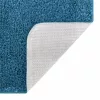 Csúszásgátló Fürdőszőnyeg WC Nyírással Kék 50 x 50 cm PP