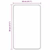 Csúszásmentes Fürdőszőnyeg Sötétszürke 50 x 80 cm PP