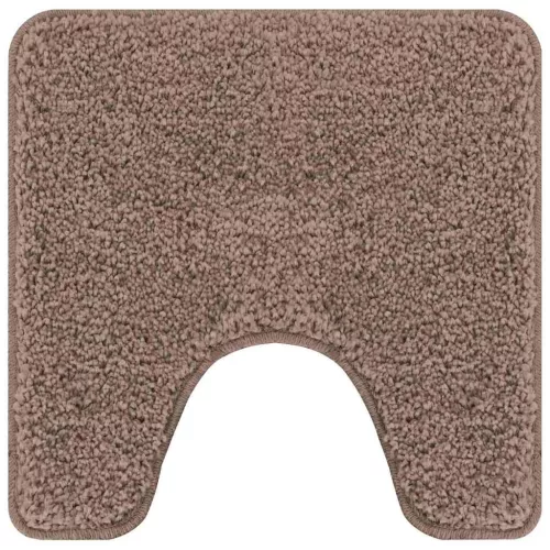 Csúszásmentes fürdőszőnyeg készlet 2 pcs Barna PP