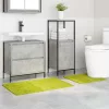 Csúszásmentes fürdőszőnyeg készlet 2 pcs Zöld PP