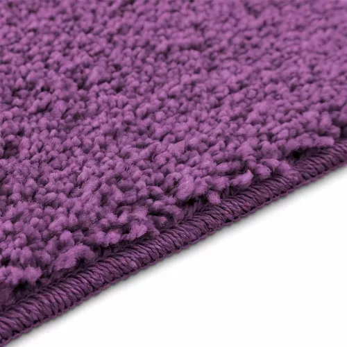 Csúszásmentes fürdőszőnyeg készlet 2 pcs Lila PP