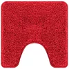 Csúszásmentes fürdőszőnyeg készlet 3 pcs Piros 50 x 50 cm PP