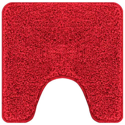 Csúszásmentes fürdőszőnyeg készlet 3 pcs Piros 50 x 50 cm PP