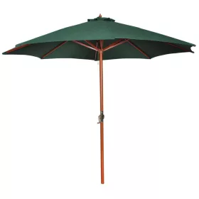 Zöld napernyő 258 cm