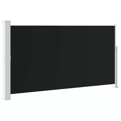 Veranda, terasz válaszfal 160 x 300 cm fekete
