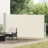 Veranda, terasz válaszfal 160 x 300 cm krémszínű