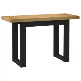   Íróasztal NOAIN U alakú lábak 120x50x75 cm tömör fa fenyőfa