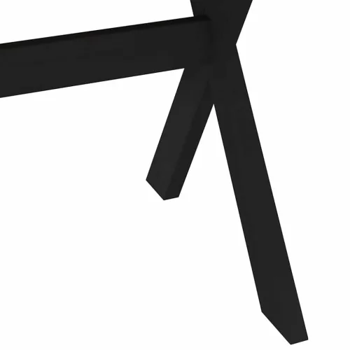 Étkezőasztal NOAIN X alakú lábak 180x90x75 cm tömör fa fenyőfa