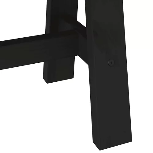 Étkezőpad NOAIN A alakú lábak 180x40x45 cm tömörfa fenyőfa