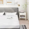 Fehér matracvédő 160 x 200 cm vízálló