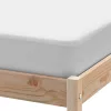 Fehér matracvédő 90 x 220 cm vízálló