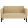 Szürke-zöld kordbársony szövet loveseat kanapé 109 cm