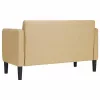 Szürke-zöld kordbársony szövet loveseat kanapé 109 cm