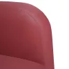Bordó műbőr kanapé szék karfával 60 cm