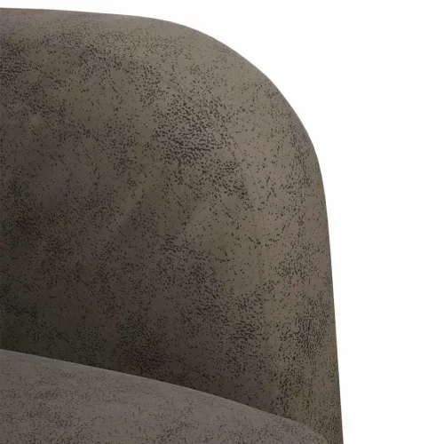 Sötétszürke műbőr Loveseat kanapé 110 cm
