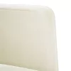Krém bársony loveseat kanapé 111 cm