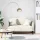 Krém bársony loveseat kanapé 109 cm