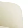 Krém bársony loveseat kanapé 109 cm